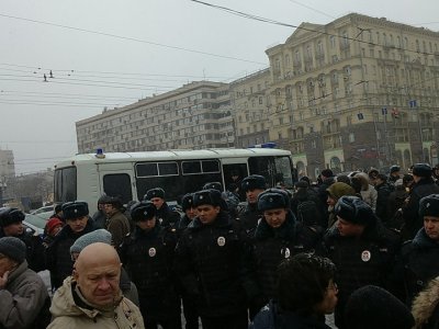 Задержания на «Марше перемен»